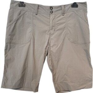 Arc'teryx women’s grey cargo shorts size 12